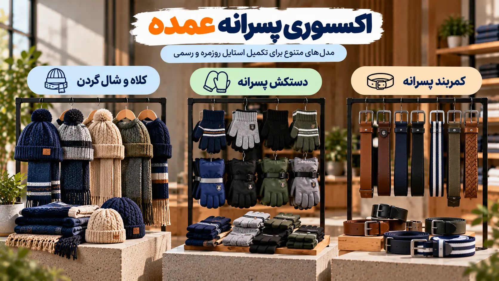 خرید عمده اکسسوری پسرانه از لینک ویترین
